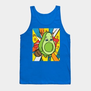 Funny Avocado Fruit Tank Top